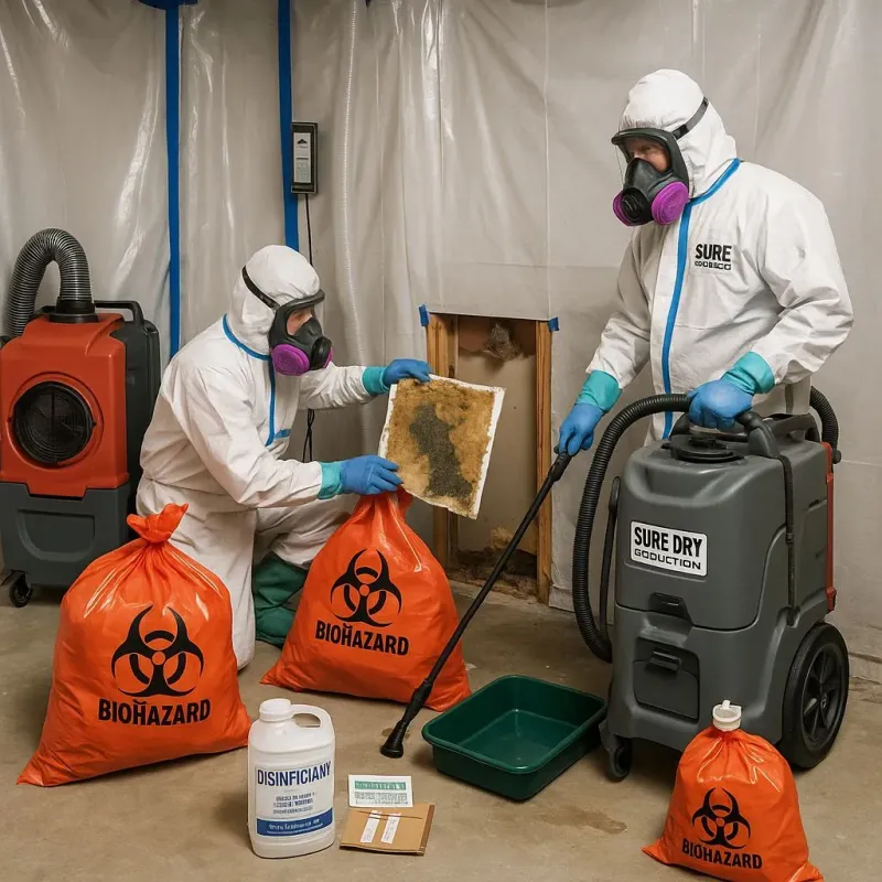Contaminated Water Handling Protocols process in Plainville, KS
