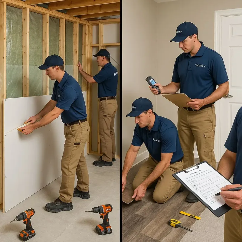 Repairs and Reconstruction process in Plainville, KS
