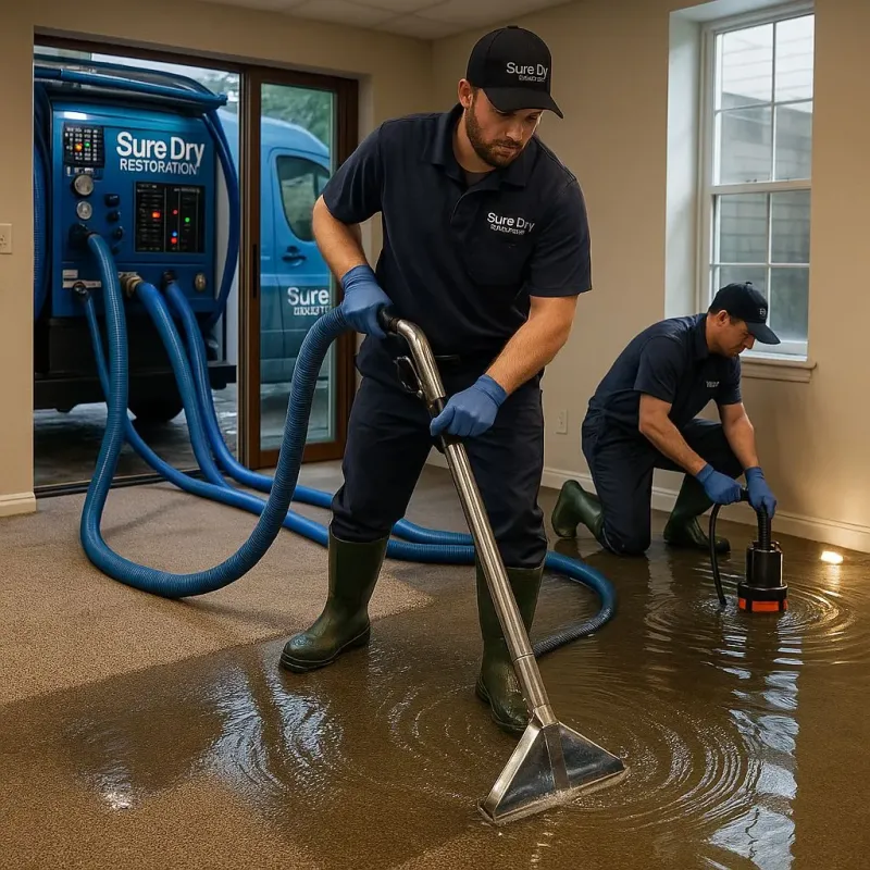 Water Extraction and Removal process in Plainville, KS